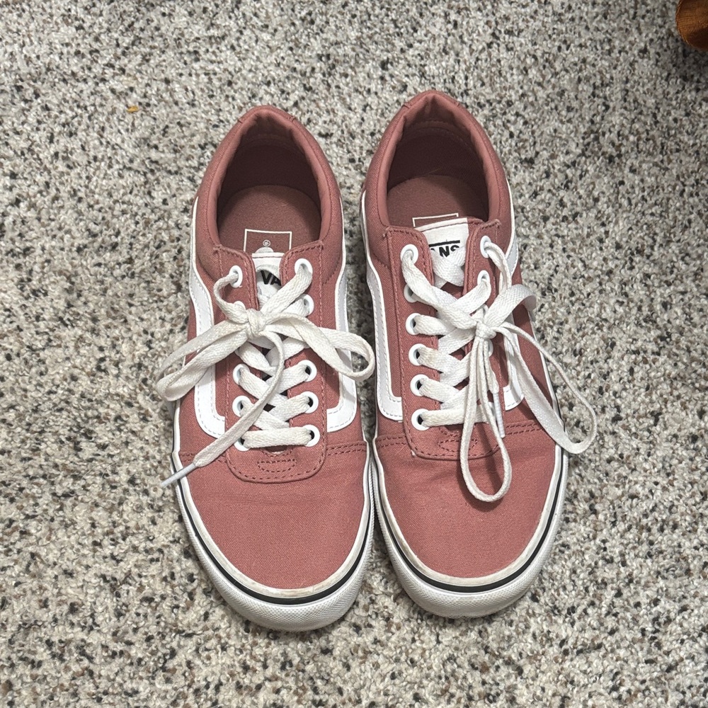 Vans Women's Dusty Rose Canvas Sneakers